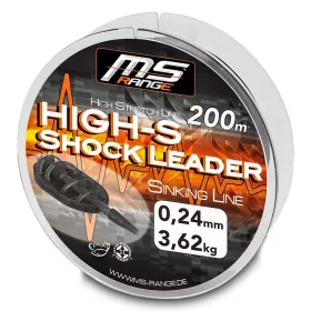 MS Range High-S 0,26mm 200m Monofil Süllyedő Előkezsinór