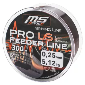   MS Range Pro LS Feeder Sárga 0,18mm 300m Süllyedő Monofil Főzsinór