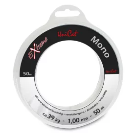 Uni Cat X-Treme Átlátszó 1,00mm 50m Monofil Előkezsinór