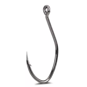   Uni Cat Micro Sharp Power Hook 4/0 Füles, Szakállas Egyágú Rablóhalas Horog 6db