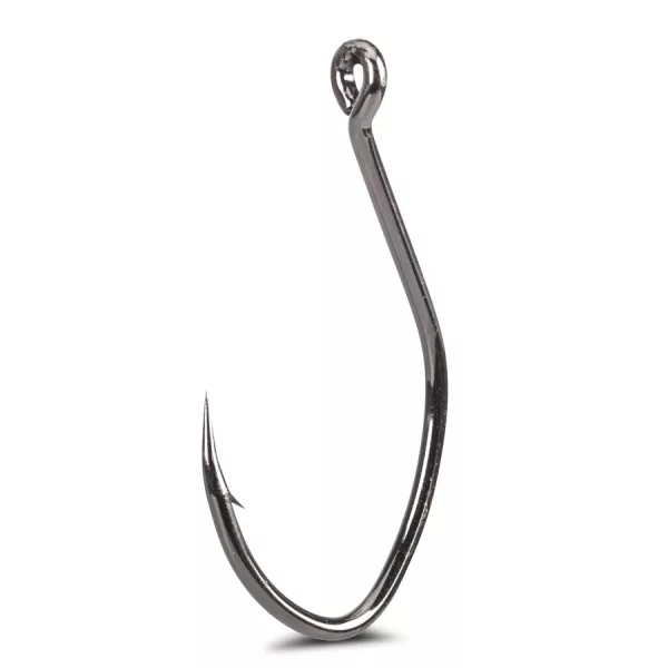 Uni Cat Micro Sharp Power Hook 8/0 Füles, Szakállas Egyágú Rablóhalas Horog 4db