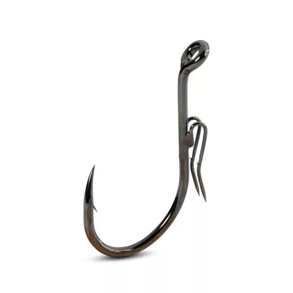 Uni Cat BTX-88 Bait Gripper 5/0 Füles, Szakállas Egyágú Harcsázó Horog 4db