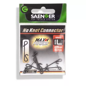Saenger No Knot Connector M 0,8mm Csomómentes Kapocs 6db