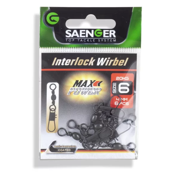 Saenger Interlock 4 Forgókapocs 5db