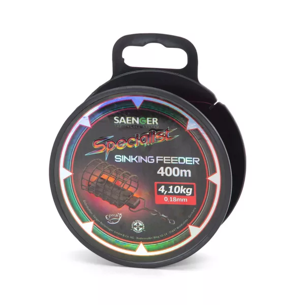 Saenger Specialist Sink.Feeder 0,20mm 400m Monofil Süllyedő Zsinór
