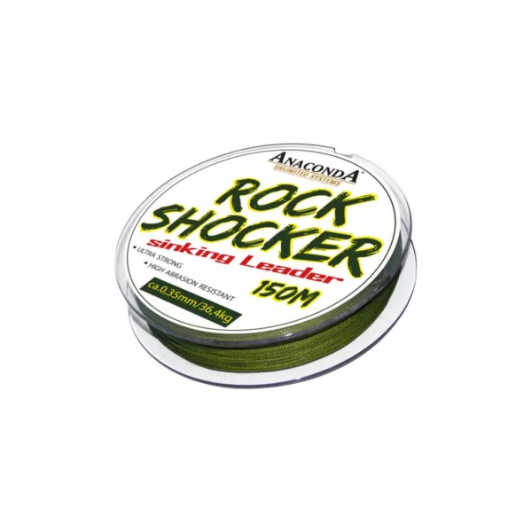 Anaconda Rockshock Leader 0,35mm 150m Potápivý Pletený Návazec