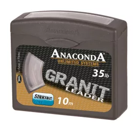   Anaconda Granit Leader 35lb 10m Pletená návazcová šňůra