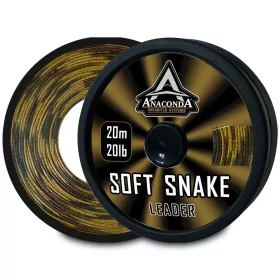   Anaconda Soft Snake Leader 20lb 20m Potažená Návazcová Šňůra