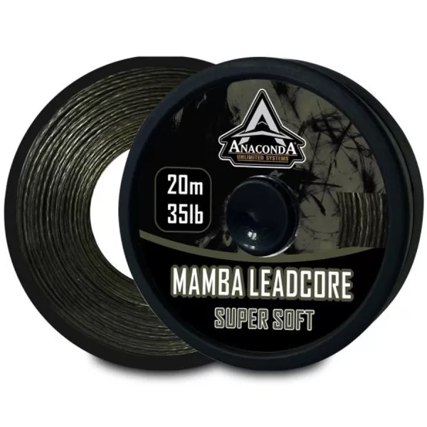 Anaconda Super Soft Mamba 20m 35lb Pletená návazcová šňůra
