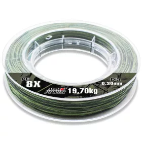   Anaconda X-8 Carrier Mussel Breaker Camou 0,35mm 300m Potápějící se Pletená Hlavní Šňůra