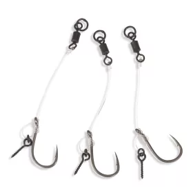   Anaconda Piercer Chod Rig 6 s očkem, s protihrotem, předvázaný kaprový háček 3ks