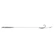Anaconda Piercer Line Aligner Rig Power Carp C4 4 Háčky s očkem, protihrotem, pletené, předvázané 2ks
