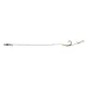 Anaconda Piercer AT Snowman B-988 Wide Gape Rig 6 Očkové, Protihrotové Pletené Předvázané Háčky 2ks