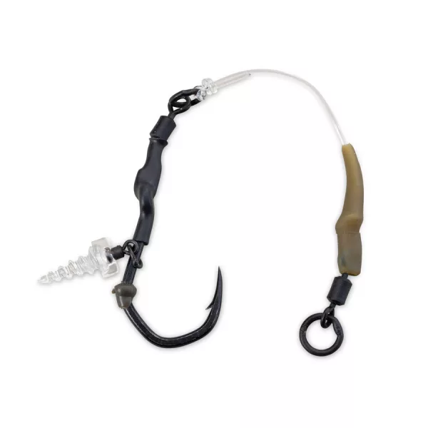 Anaconda Ready Ronnie Angle Chod Stiff Rig 2 s okem, s protihrotem Předvázaný háček 3ks