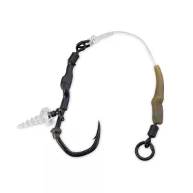   Anaconda Ready Ronnie Angle Chod Stiff Rig 4 s okem, s protihrotem Předvázaný háček 3ks