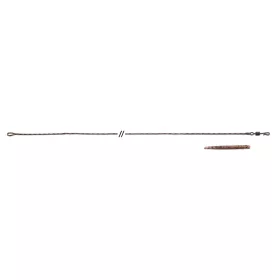   Anaconda Jungle Quick Change Leadcore Hnědá 60lb 80cm Návazec 3ks