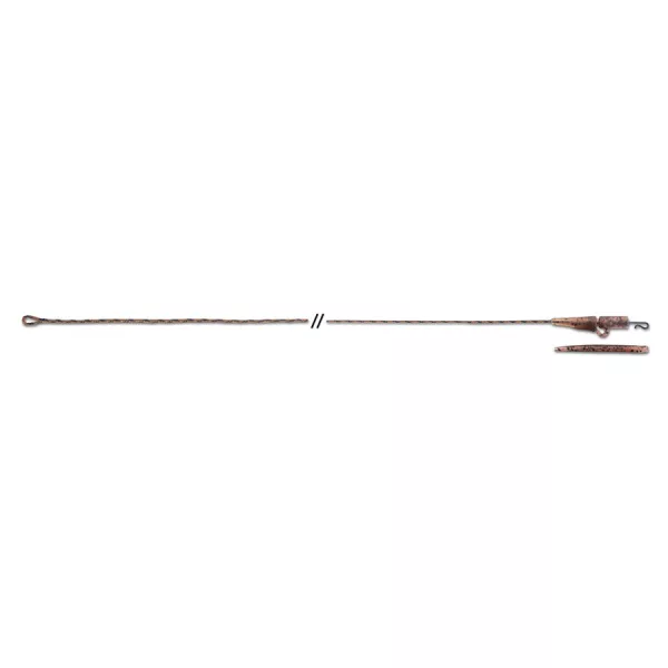 Anaconda Jungle Quick Change Safety Clip Leadcore Hnědý 60lb 80cm Návazcový vlasec 3ks