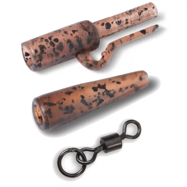 Anaconda Jungle Brown Lead Clip Jungle Brown Sada Olověných Klipů 5ks