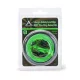 Anaconda Jungle Safety Lead Clip 360° Flex Ring Swivel Zelená sada klipů na olůvko 5ks