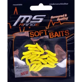 MS Range Maggots Sárga Gumicsonti 20db