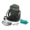 Anaconda Freelancer Prime Survival Hopper Batoh s funkcí chladicí tašky 40x30x20cm + 8dílná jídelní sada