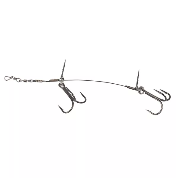 Iron Claw Rig System Stinger Double 9cm 2 Horogrendszer 2db-os