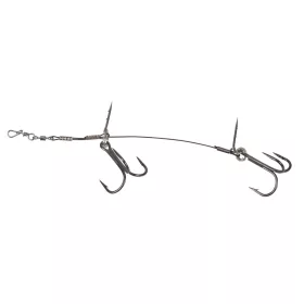   Iron Claw Rig System Stinger Double XL 14,5cm 1/0 Horogrendszer 2db-os