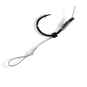   MS Range Method Hair Rig 14 Füles, Szakállas Előkötött Horog 8db