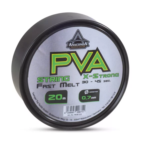 Anaconda Fast Melt PVA String 0,7mm Rychle rozpustná PVA páska 20m