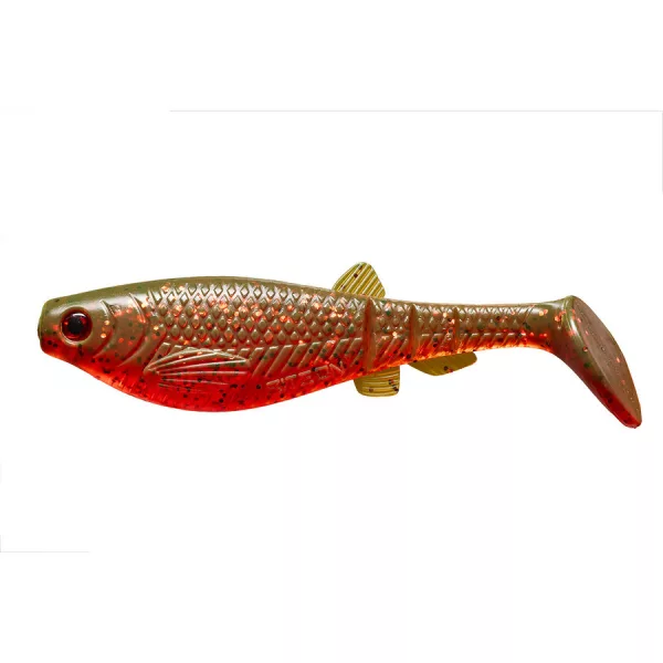 Bite On Chubby Motor Oil Red 10cm 11gr Plasztik Csali 3db