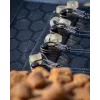 Matrix X6 Carp Pellet Rigger Band Rigs 14 10cm Füles, Szakáll Nélküli Monofil Előkötött Horog Csaligyűrűvel 8db