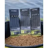 Matrix X6 Carp Pellet Rigger Band Rigs 14 10cm Füles, Szakáll Nélküli Monofil Előkötött Horog Csaligyűrűvel 8db