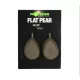 Korda Plochá hruška Inline Blister Kaprové olovo 112gr 2ks