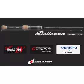  Přívlačový prut Graphiteleader Bellezza Prototype 21GBLZPS-5112UL-S-BB Extra Fast 1,80m 0,6-4gr 2dílný