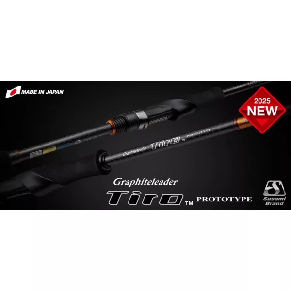 Graphiteleader Tiro Prototype 25GTIRPS-772M Fast 2,31m 5-28gr 2dílný přívlačový prut