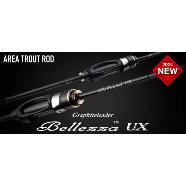 Graphiteleader Bellezza UX 24GBELUS-652UL-T 1,95m 0,6-7gr 2dílný přívlačový prut