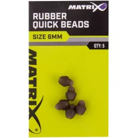   Matrix 6mm Rubber Quick Bead Gumový korálek s rychlospojkou 5ks