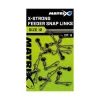 Matrix X-Strong Feeder Bead Snap Links 10 Obratlík 10ks