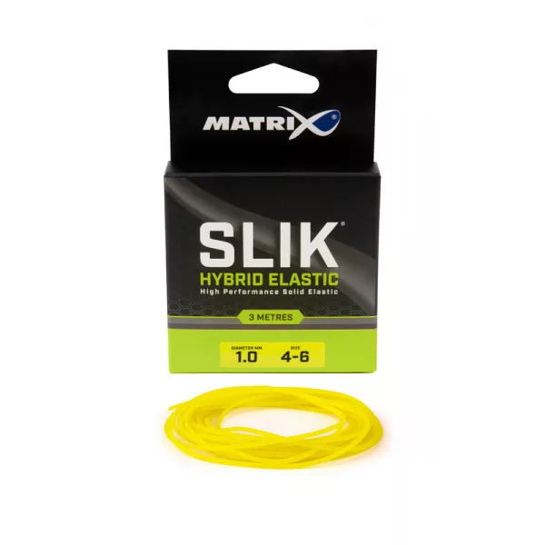 Matrix Matrix SLIK Elastic Size 4 - 6 (1.0mm) Yellow Elastická guma pro bič