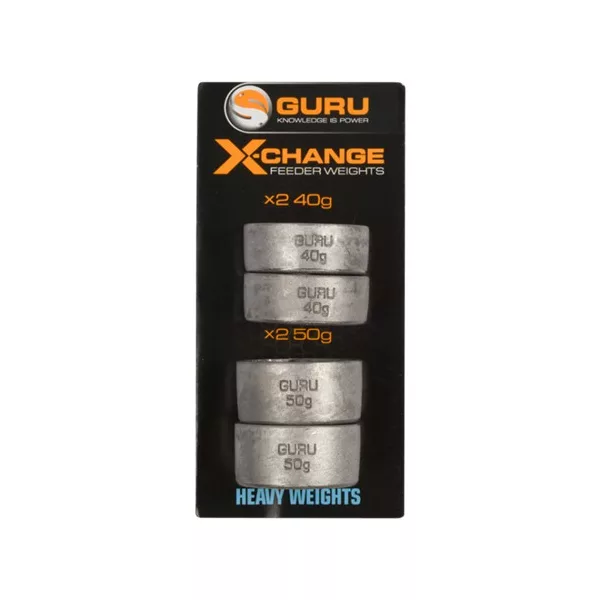 Guru X-Change Distance Feeder Pack Heavy doplňková sada bočních košíčků 40+50gr - sada výměnných závaží