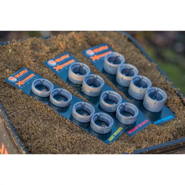 Guru Slimline X-Change Feeder Heavy Spare Weight Light Boční krmítko doplněk 15+20gr - 4ks - Sada vyměnitelných závaží