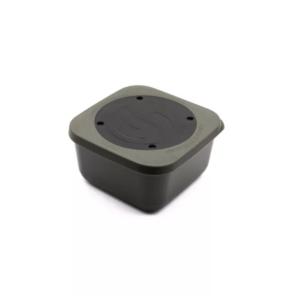 Guru Návnadový box s pevným víkem Zelený 1,8l