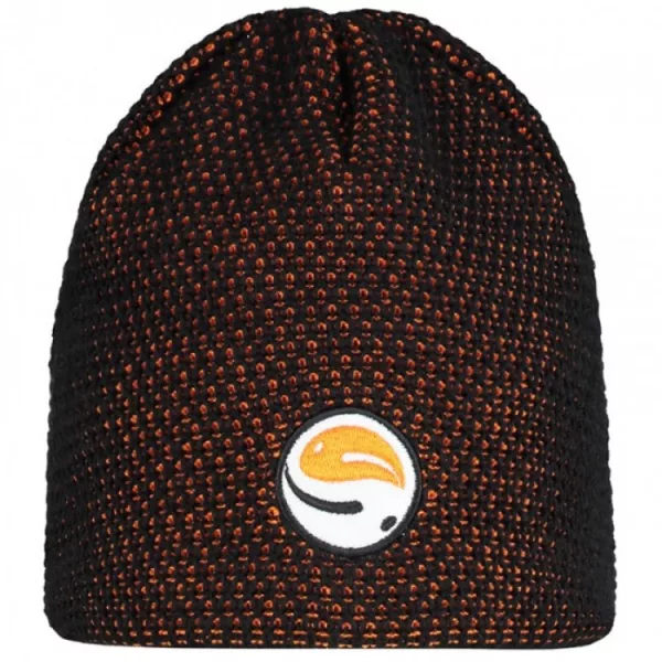 Guru - Skull Cap Black/Orange - Pletená čepice - Podzimní oblečení, Zimní oblečení - Čepice