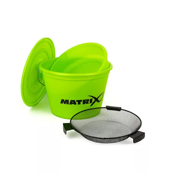 Matrix Lime Bucket Set vč. podnosu a síta Sada kbelíku