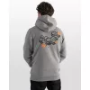 Guru Grey Circles Hoodie Mikina s kapucí XL