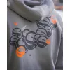 Guru Grey Circles Hoodie Mikina s kapucí XL