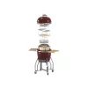 Kamado Chef 19 Kamado Gril 47cm Červený