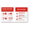 Kamado Chef 22 2022 Kamado Grill 56cm Červený