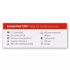 Kamado Chef 22 2022 Kamado Grill 56cm Červený