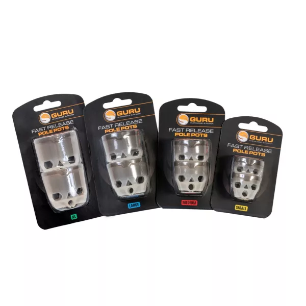 Guru Fast Release Pole Pots S Etetőcsésze 2db